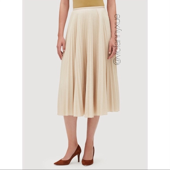 Lafayette 148 New York Kensington cloth skirt 0